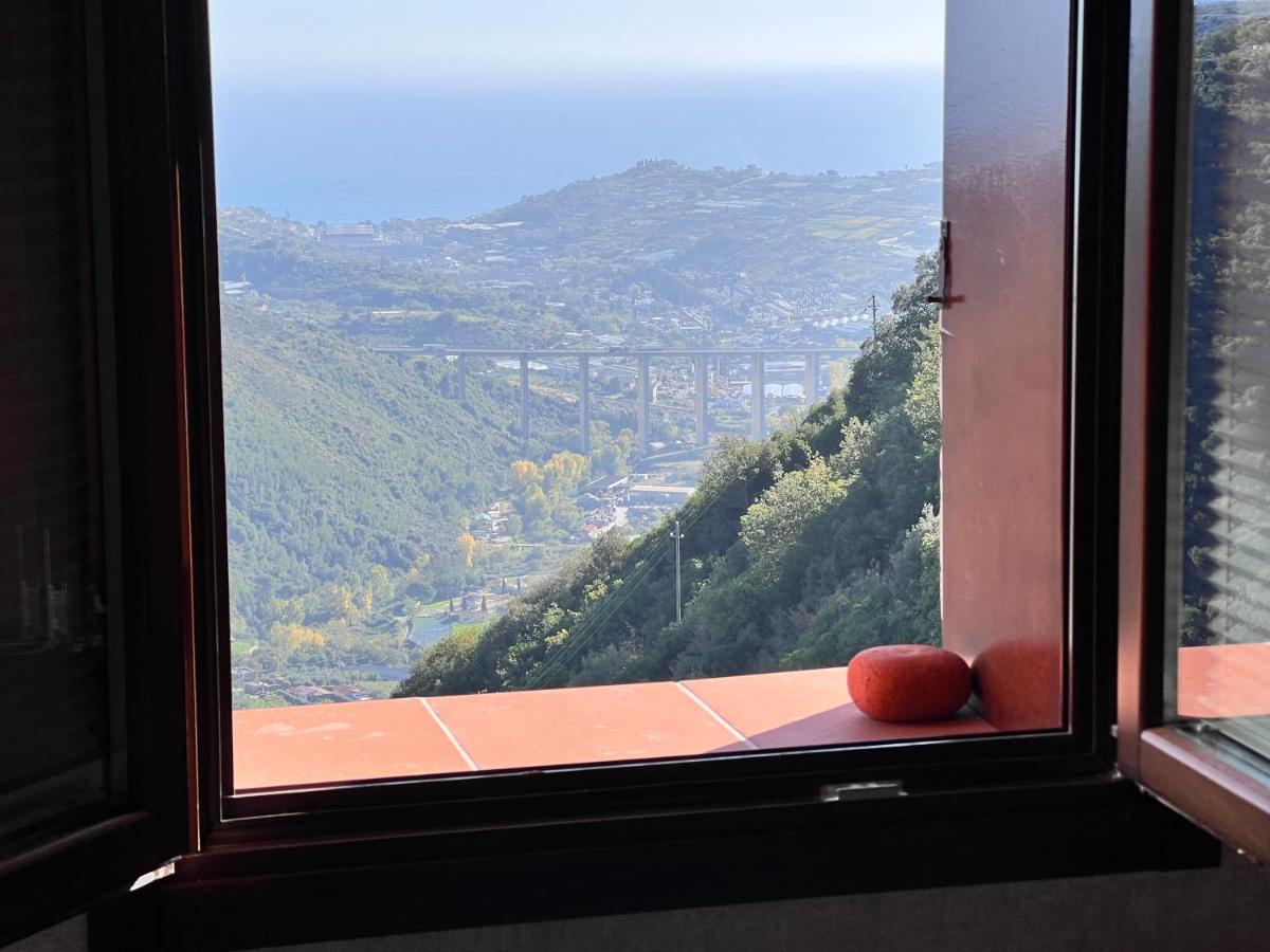 Villa Di Campagna Con Vista Mare 5 Camere Da Letto Pampara Exterior photo
