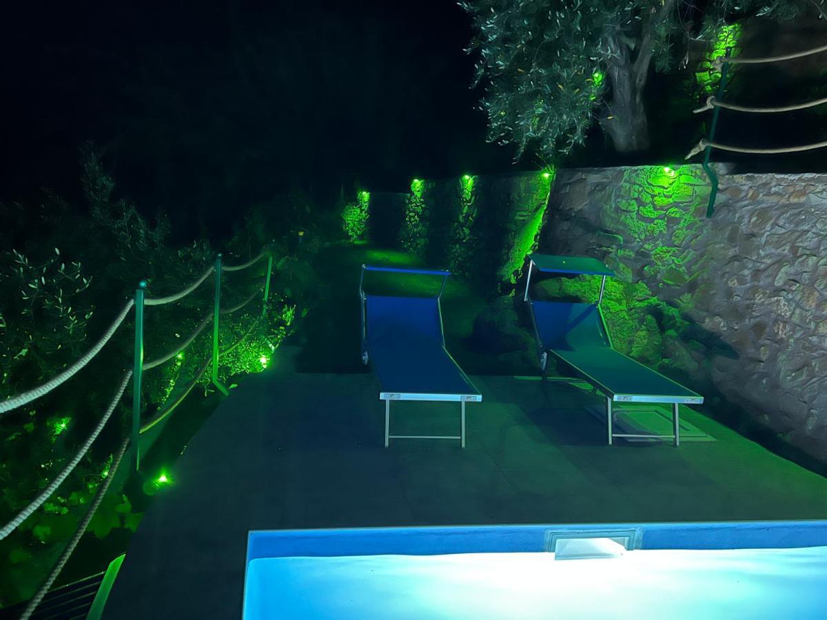 Villa Di Campagna Con Vista Mare 5 Camere Da Letto Pampara Exterior photo